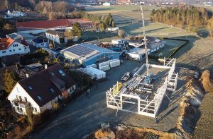 Kolb neue Abbundhalle - Kolb Bedachungen GmbH Bayreuth